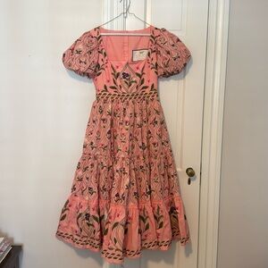 AGUA by Agua Bendita Pink Floral Dress